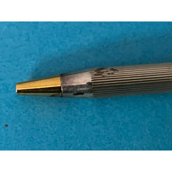 SHEAFFER Pen Set Ball and Fountain Pen Targa STERLING SILVER .925 14k nib dot - Picture 4 of 14